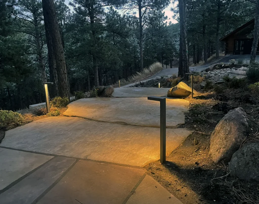 Boulder outdoor lighting