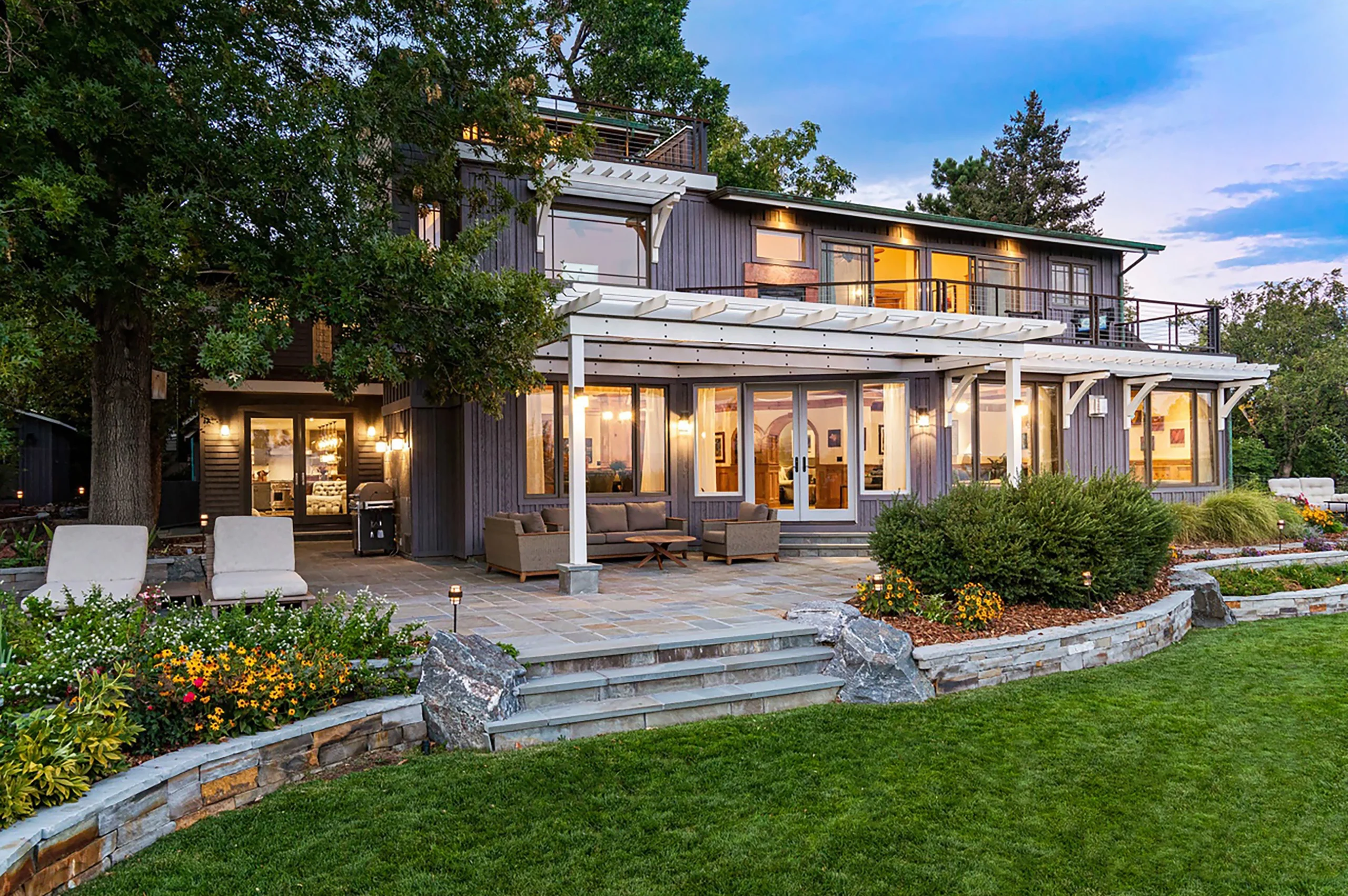 boulder landscape custom design